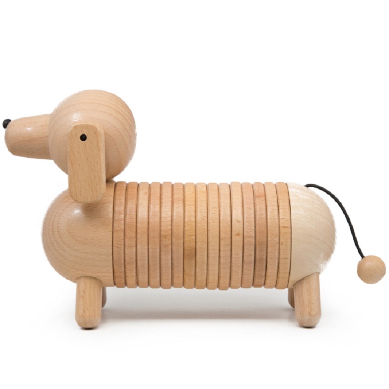 Wooden Dog Coaster